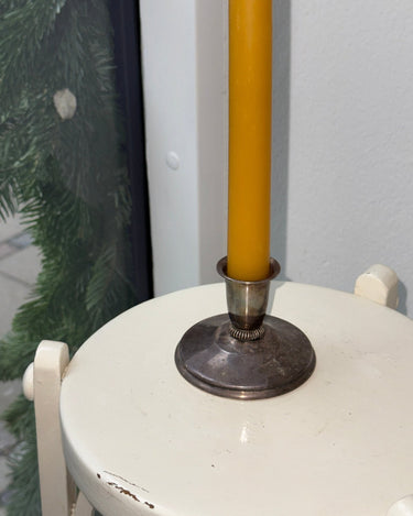 Silver plated candleholder - NEROLI