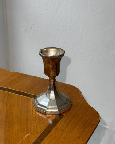 Silver plated candleholder - NEROLI