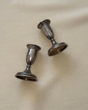 Silver plated candlestick - NEROLI