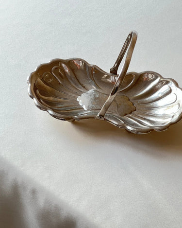 Silver plated clam dish - NEROLI