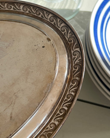 Silver plated dish - NEROLI