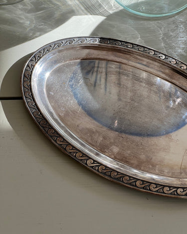 Silver plated dish - NEROLI