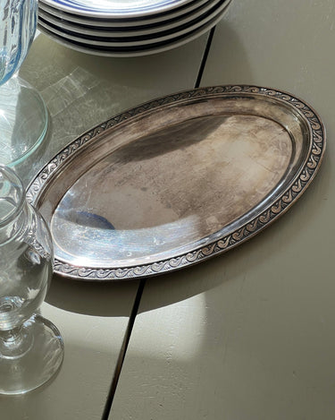 Silver plated dish - NEROLI
