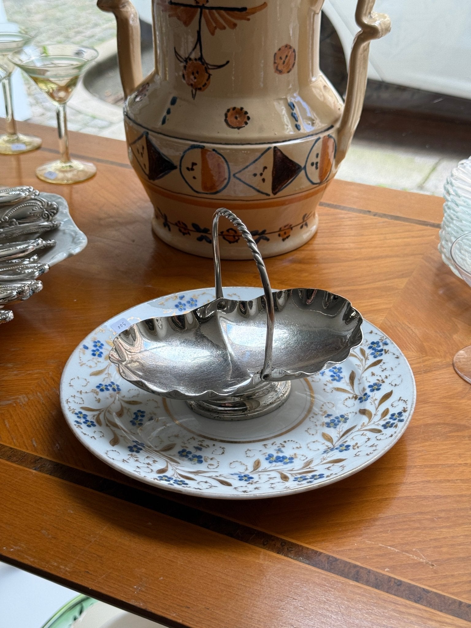 Silver plated dish - NEROLI