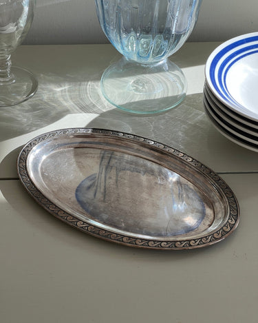 Silver plated dish - NEROLI