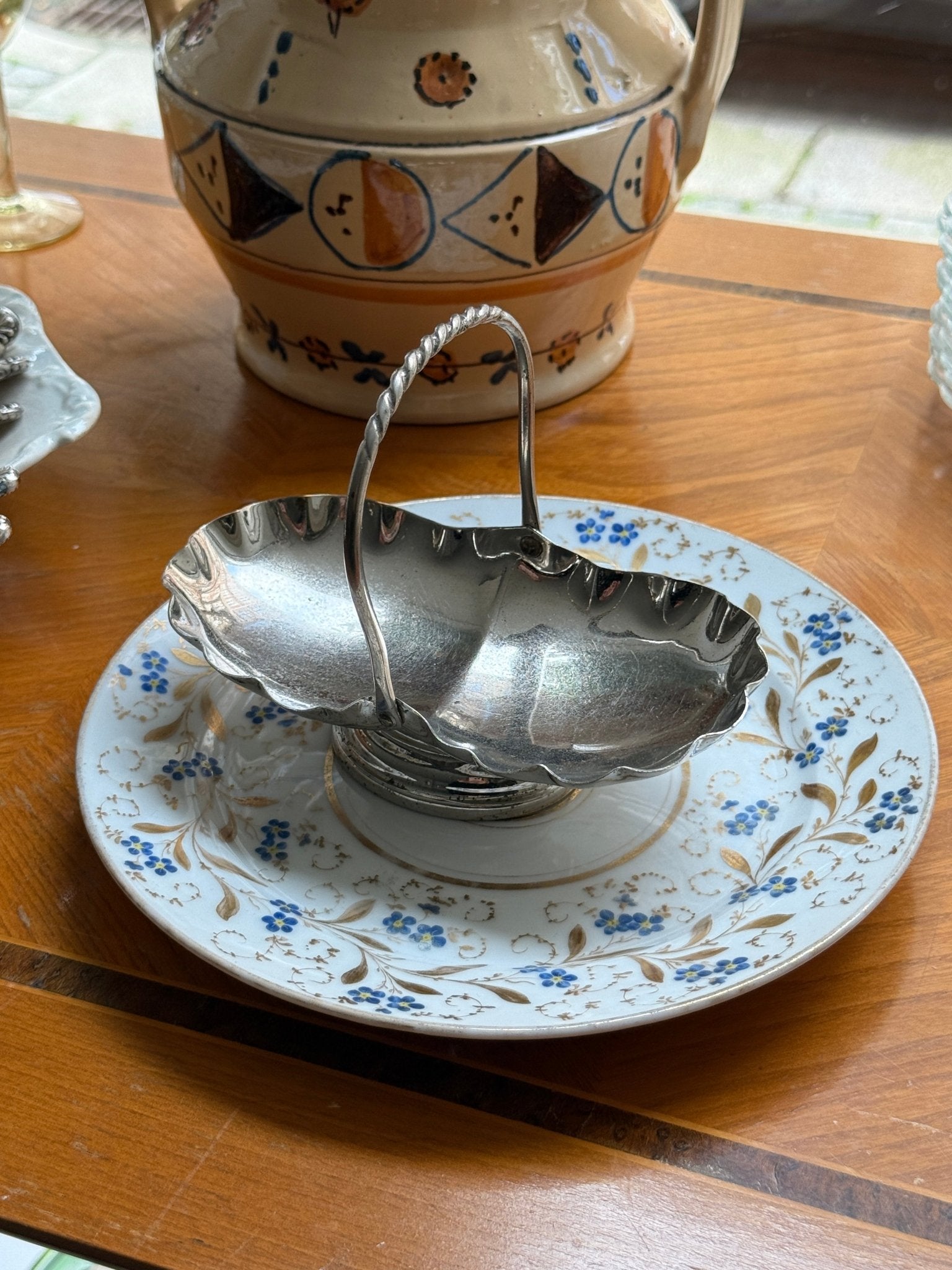 Silver plated dish - NEROLI