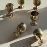 Silver plated egg cups - NEROLI