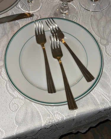 Silver plated forks (12 pcs) - NEROLI