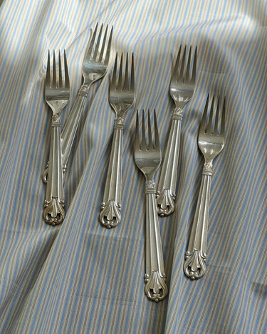 Silver plated forks (6 pcs) - NEROLI