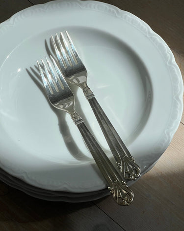 Silver plated forks (6 pcs) - NEROLI