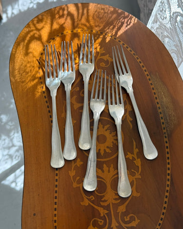 Silver plated forks (6 pcs) - NEROLI