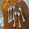 Silver plated forks (6 pcs) - NEROLI