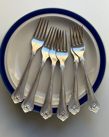 Silver plated forks (6 pcs) - NEROLI