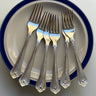 Silver plated forks (6 pcs) - NEROLI