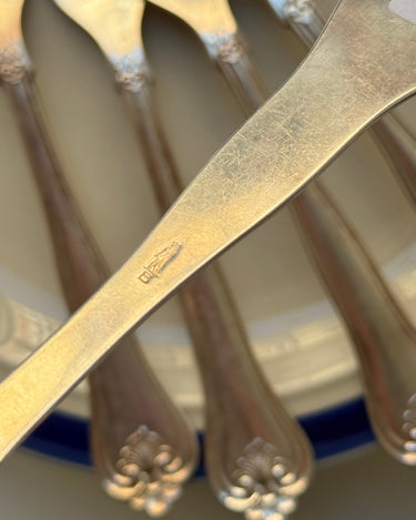 Silver plated forks (6 pcs) - NEROLI