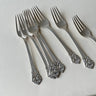 Silver plated forks (7 pcs) - NEROLI