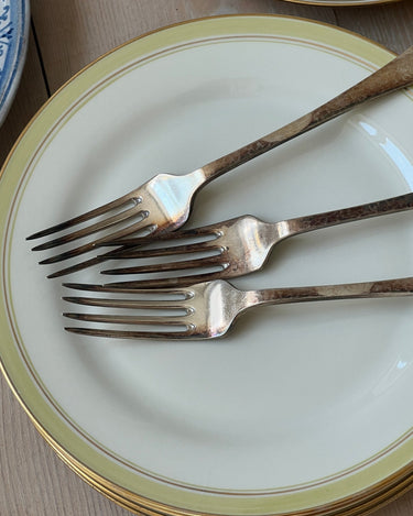 Silver plated forks - NEROLI