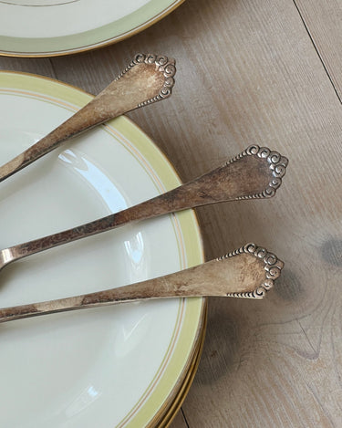 Silver plated forks - NEROLI