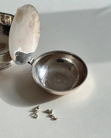 Silver plated jewelry box - NEROLI
