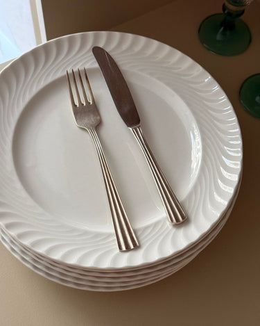 Silver plated knives (12 pcs) - NEROLI