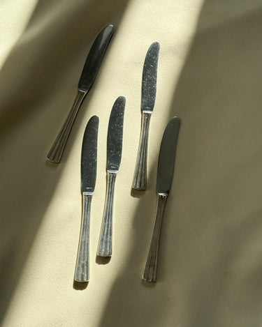 Silver plated knives (12 pcs) - NEROLI