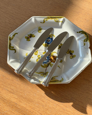 Silver plated knives (6 pcs) - NEROLI