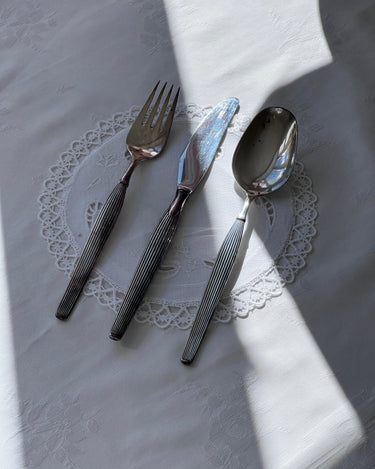 Silver plated knives - NEROLI