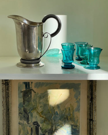 Silver plated pitcher - NEROLI