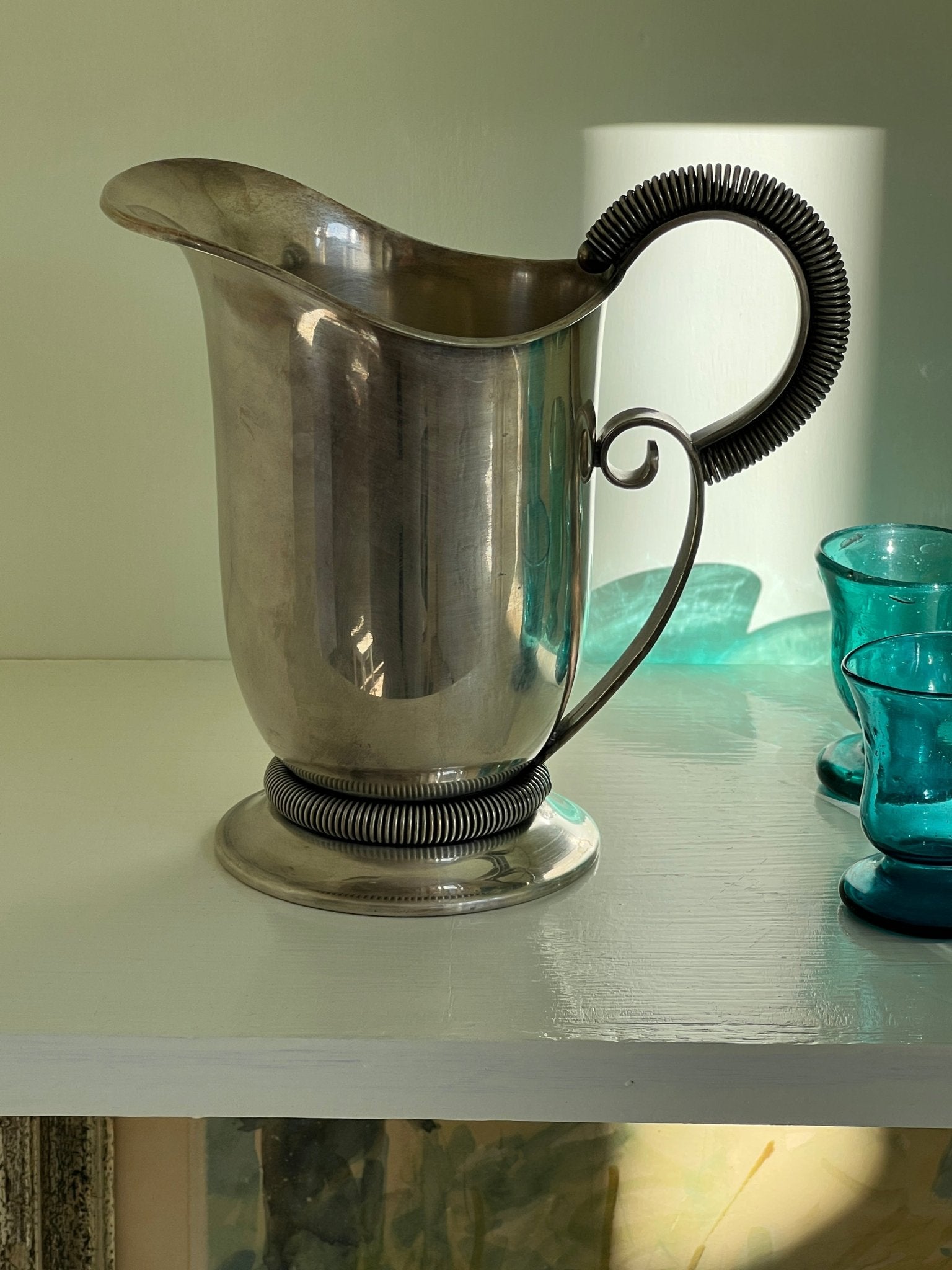Silver plated pitcher - NEROLI