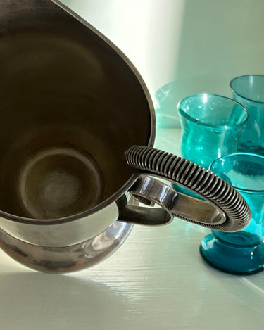 Silver plated pitcher - NEROLI