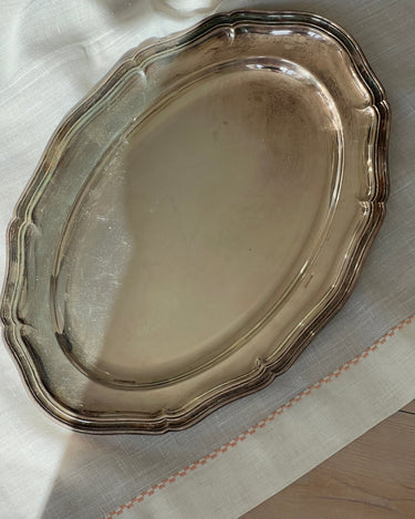 Silver plated platter - NEROLI