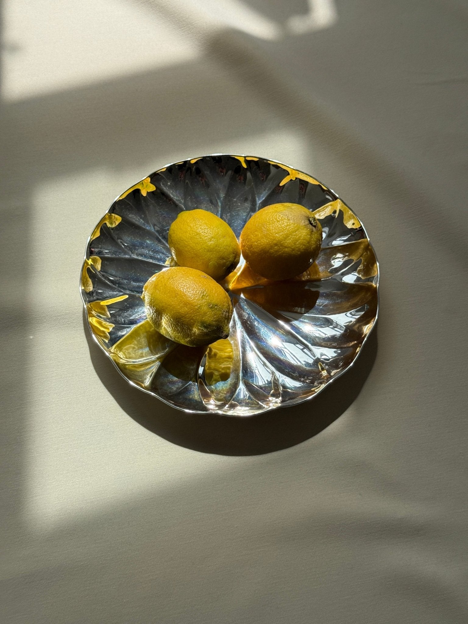 Silver plated platter - NEROLI