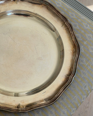 Silver plated platter - NEROLI