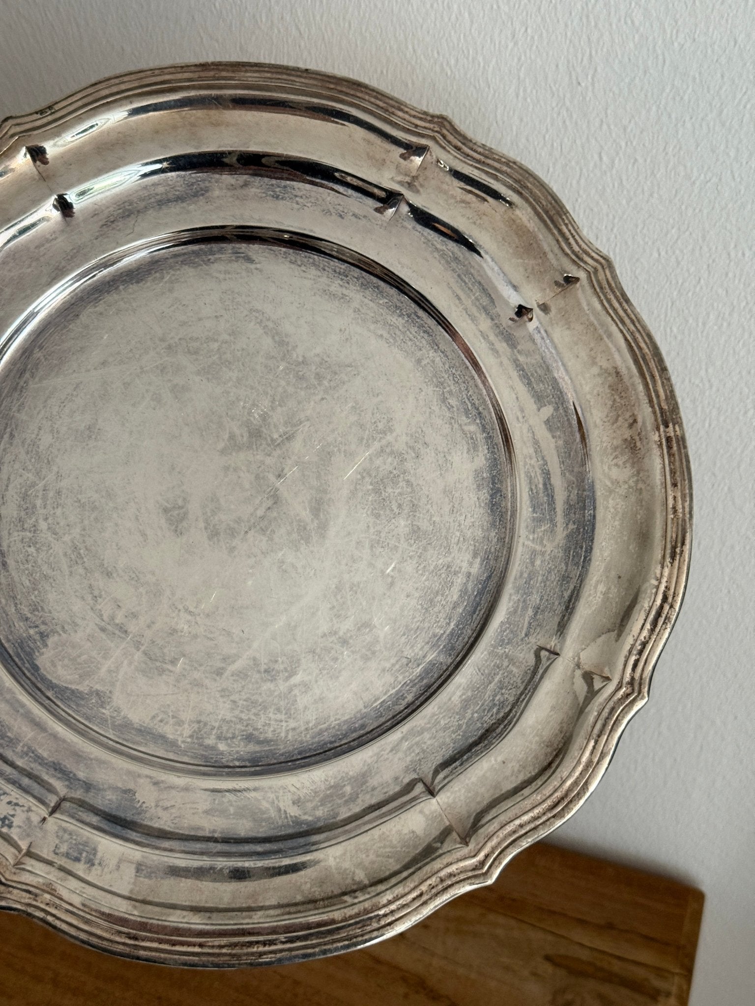 Silver plated platter - NEROLI