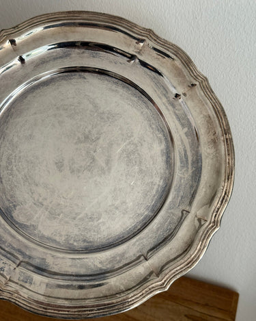 Silver plated platter - NEROLI