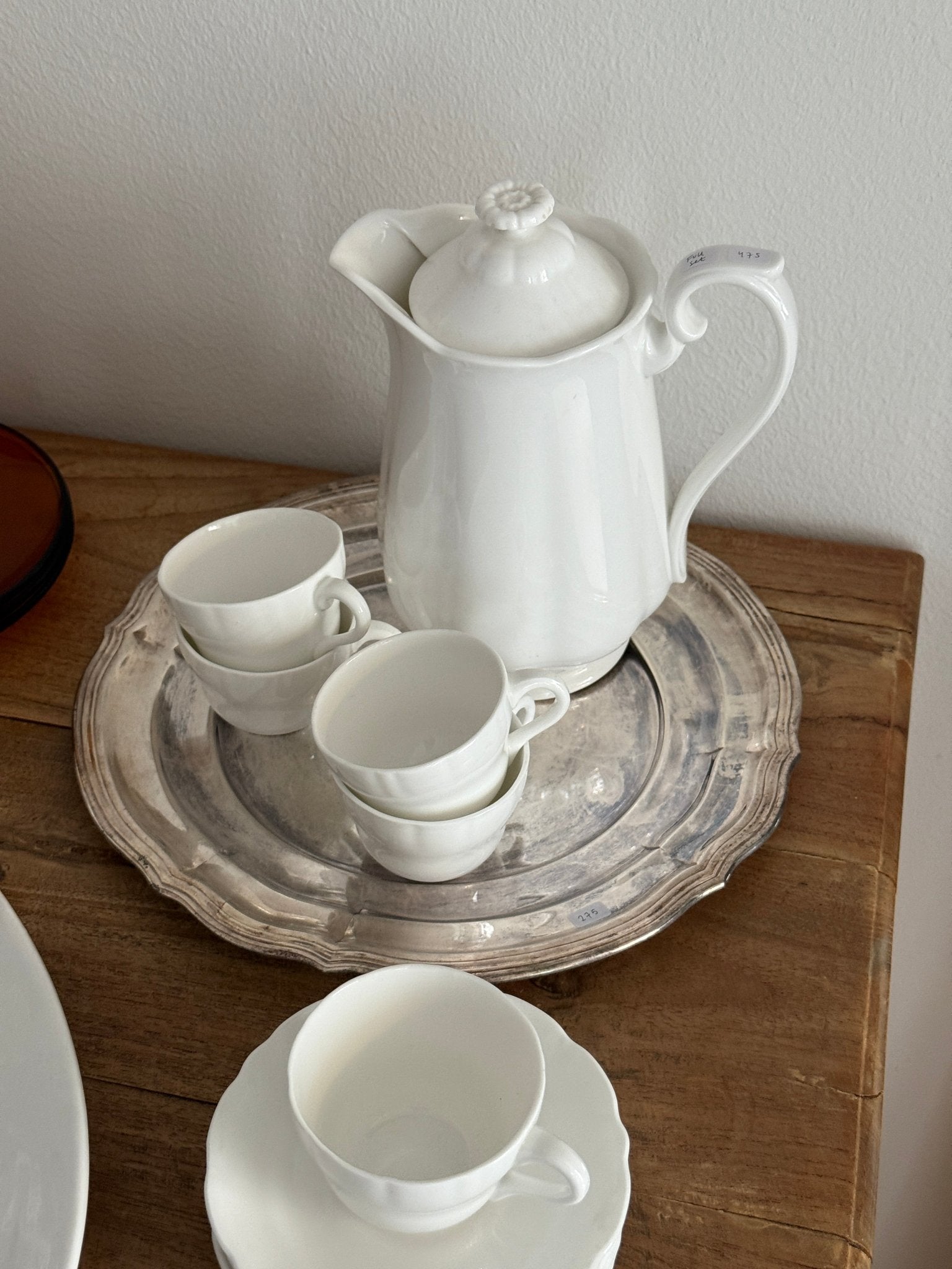 Silver plated platter - NEROLI