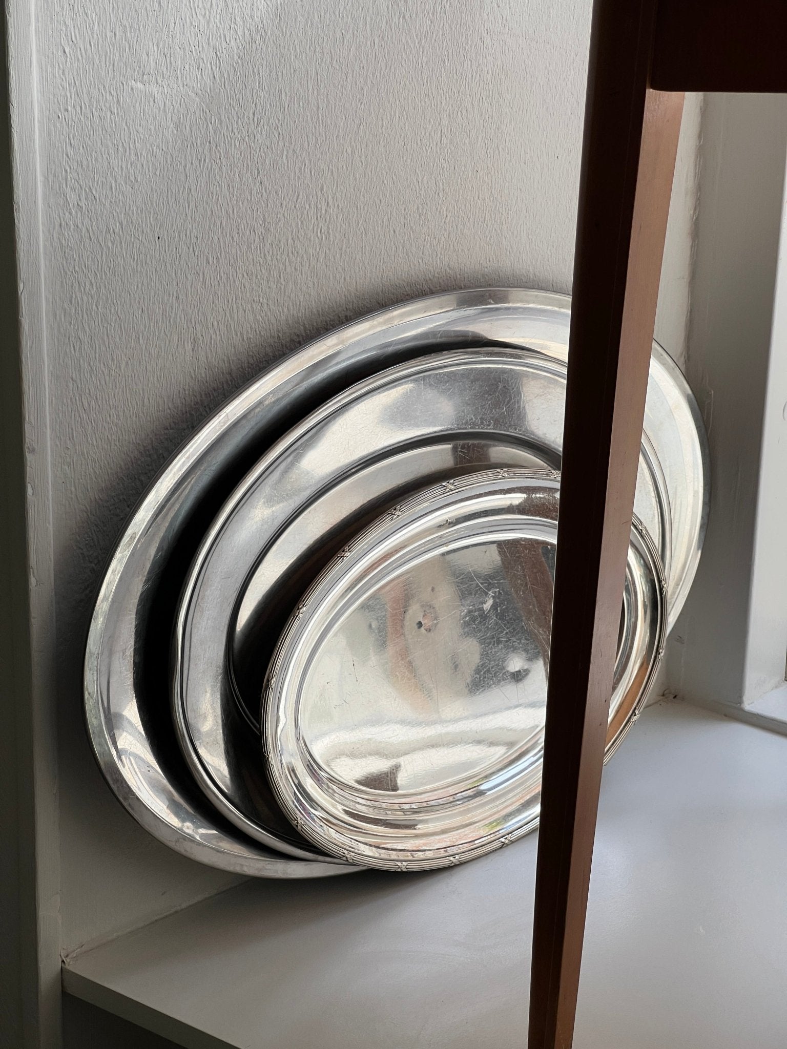 Silver plated platter - NEROLI