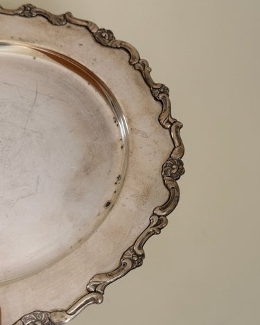 Silver plated platter - NEROLI