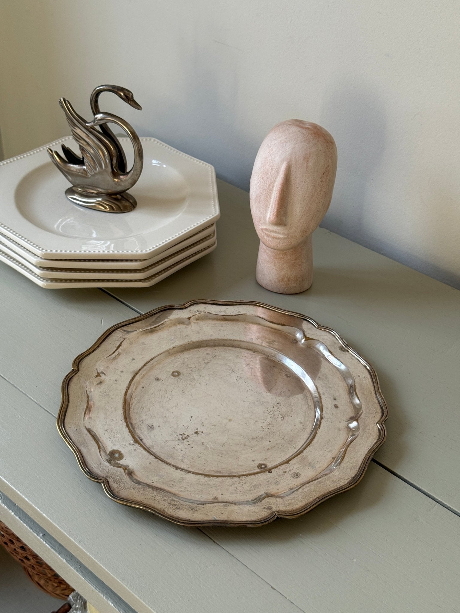 Silver plated platter - NEROLI