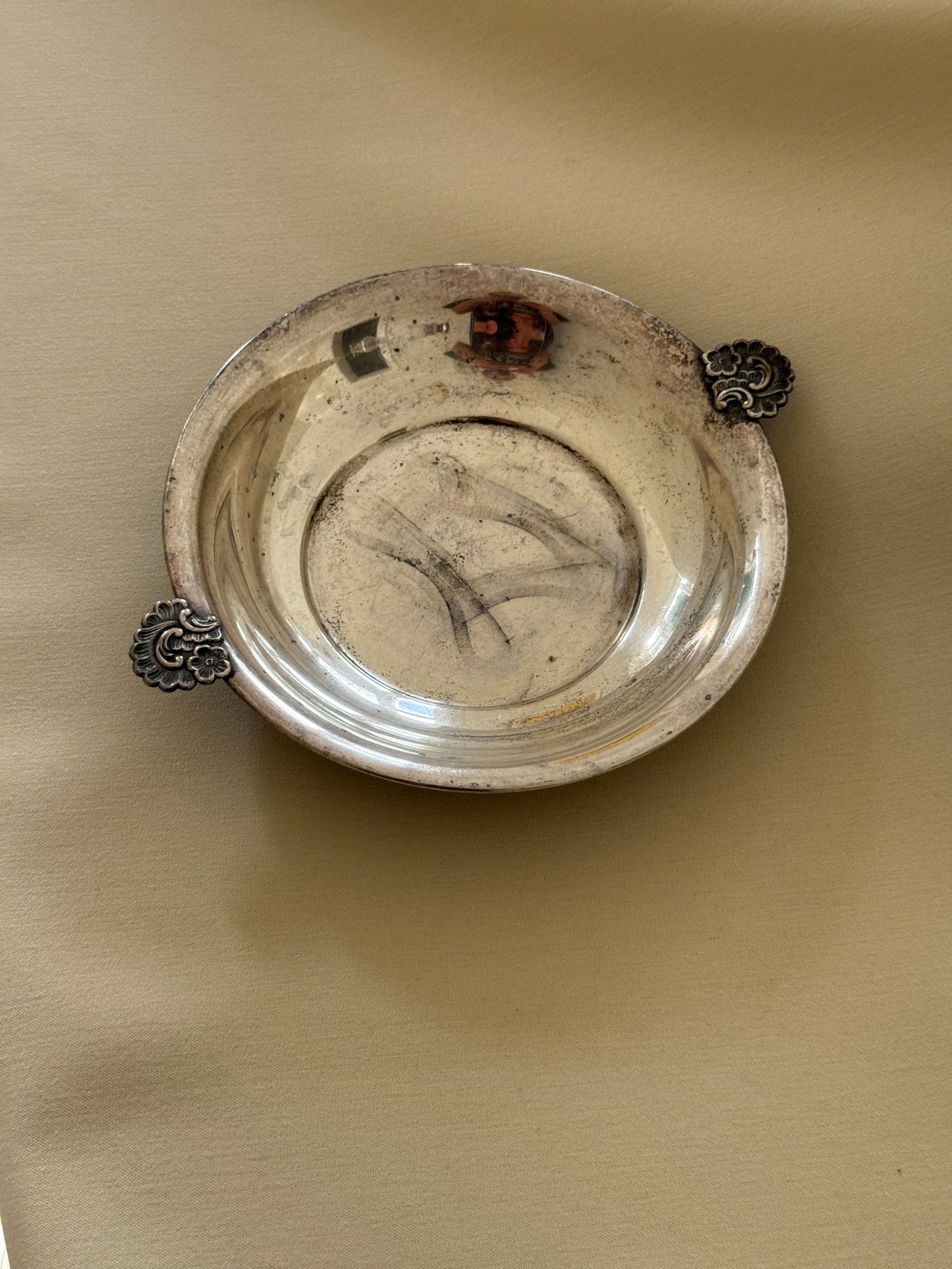 Silver plated platter - NEROLI