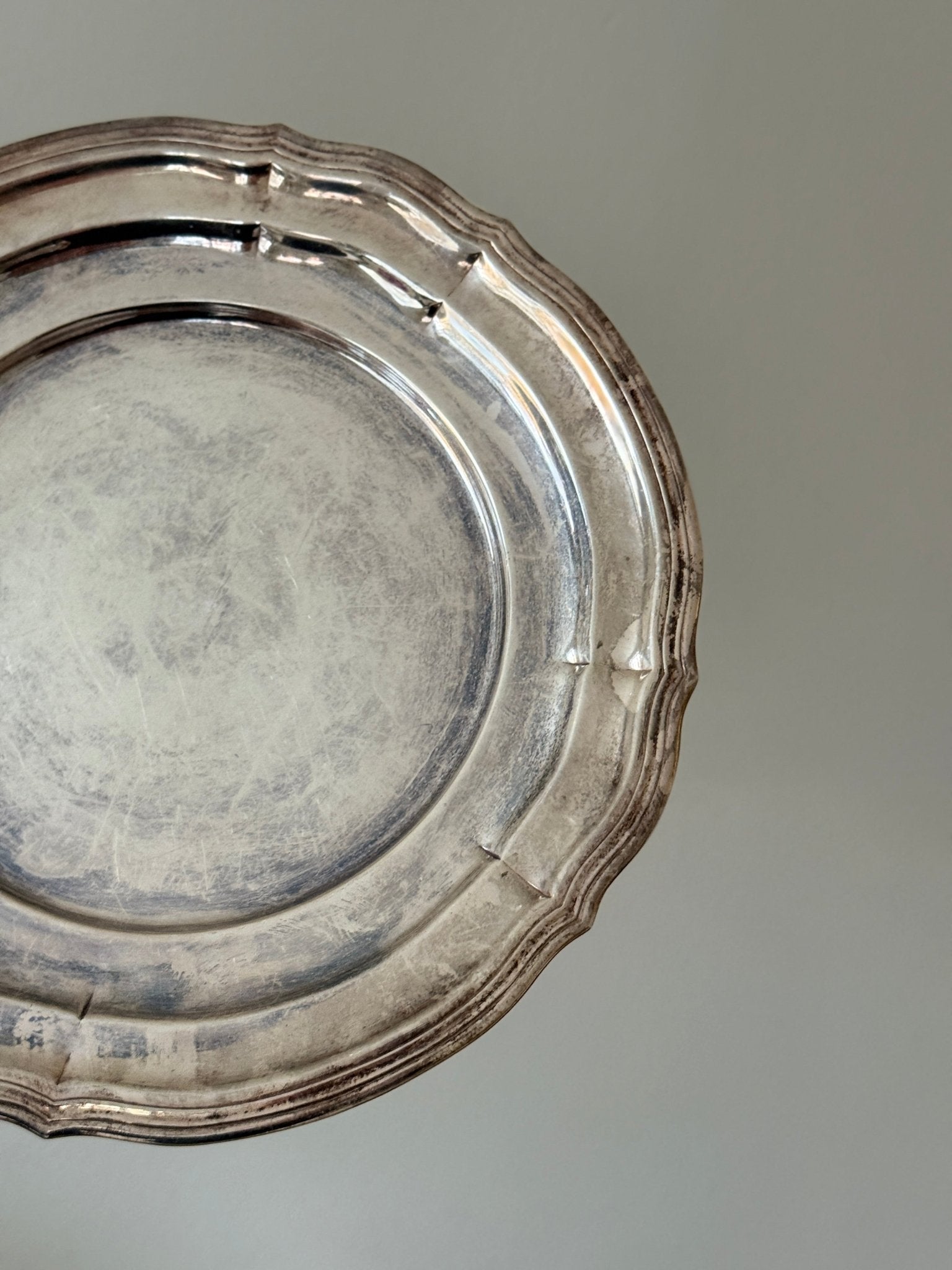 Silver plated platter - NEROLI