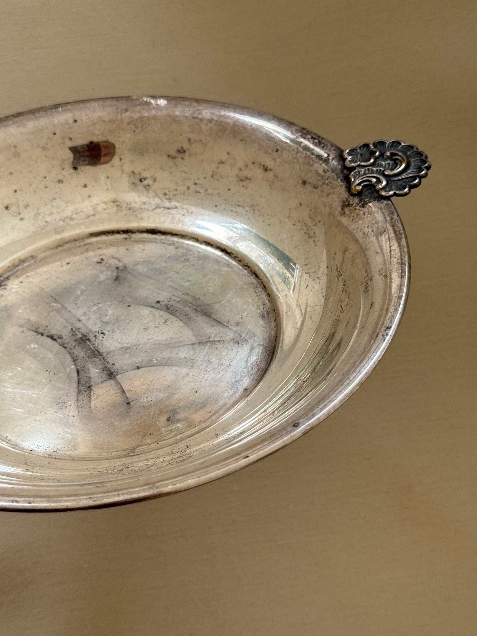 Silver plated platter - NEROLI