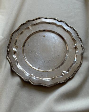 Silver plated platter - NEROLI