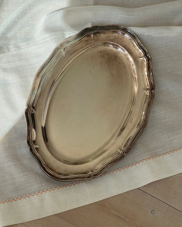 Silver plated platter - NEROLI