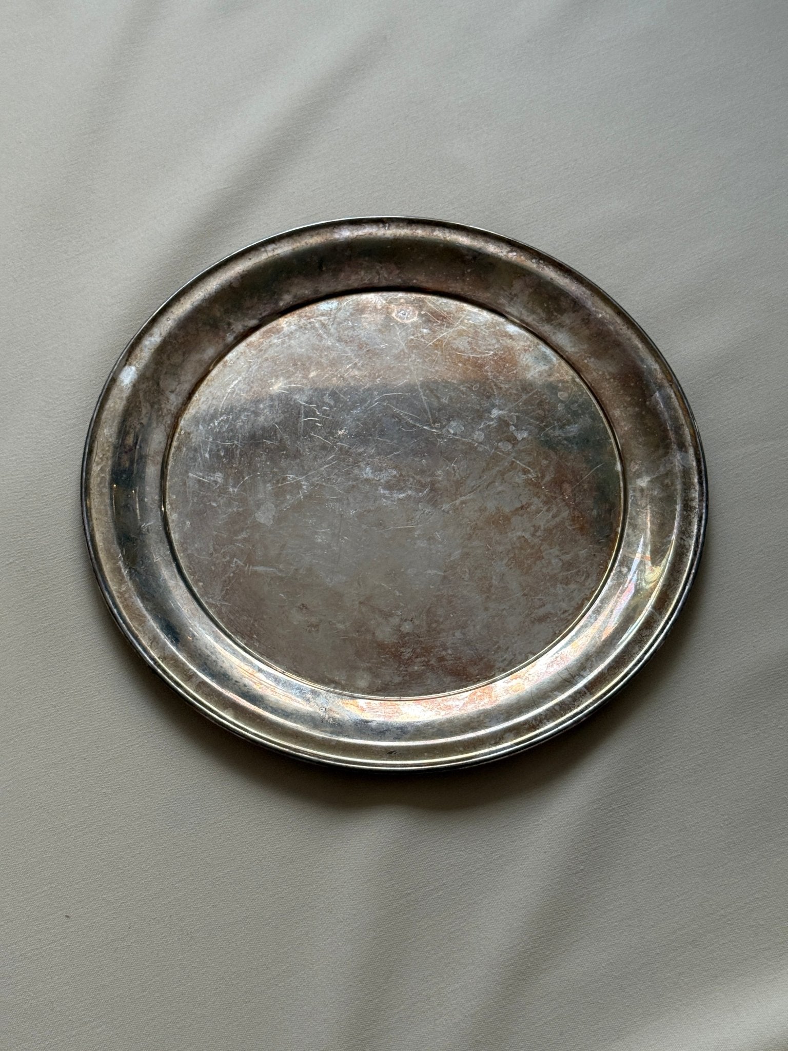 Silver plated platter - NEROLI