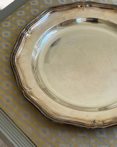 Silver plated platter - NEROLI