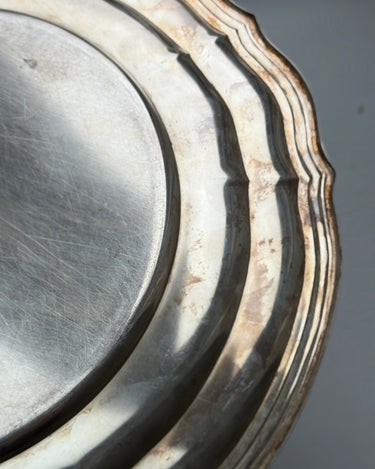 Silver plated platter - NEROLI