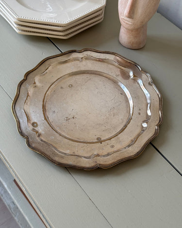 Silver plated platter - NEROLI