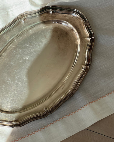 Silver plated platter - NEROLI