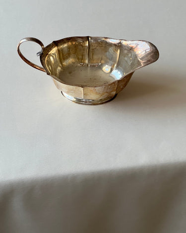 Silver plated sauce boat - NEROLI